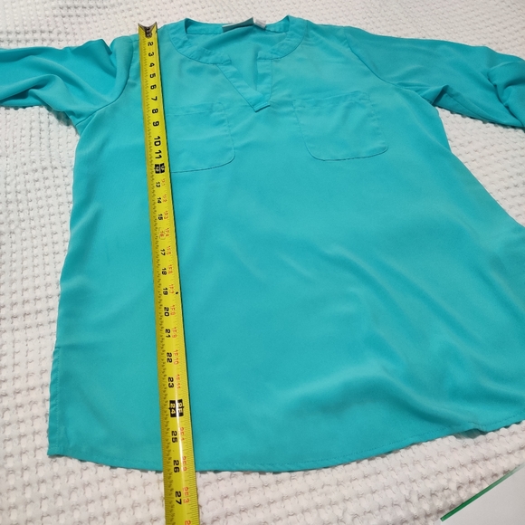 Susan Graver Long blouse - Picture 8 of 11